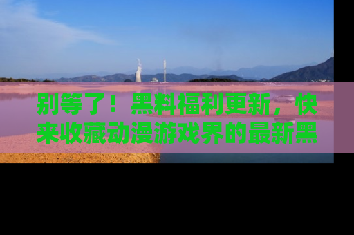 别等了！黑料福利更新，快来收藏动漫游戏界的最新黑料吧！