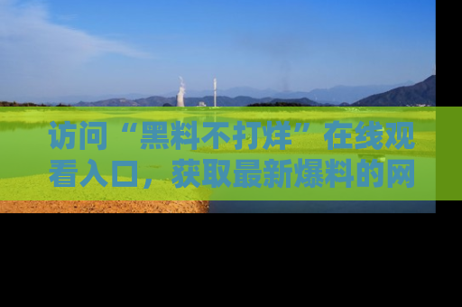访问“黑料不打烊”在线观看入口，获取最新爆料的网址！