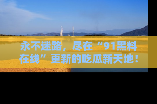 永不迷路，尽在“91黑料在线”更新的吃瓜新天地！
